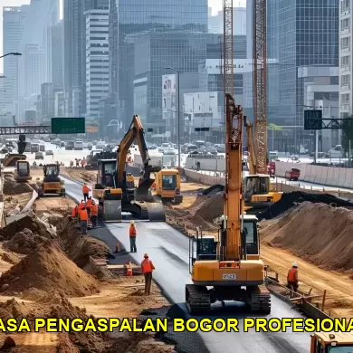 Daftar Kontraktor Aspal Hotmix Terbaik di Bogor